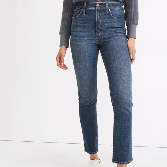 Madewell The Perfect Vintage Jean -Petite- in Mobridge Wash Size 27P - Picture 1 of 10
